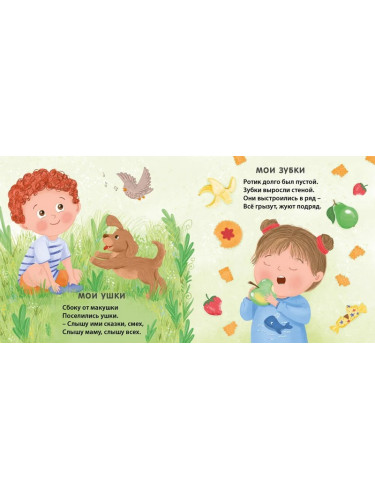 Книжки - картонки (бол). Мое тело