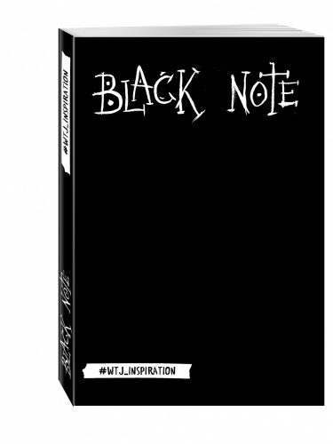 INSPIRATIO/Black Note. Креативный блокнот с черными страницами (мягкая обложка)