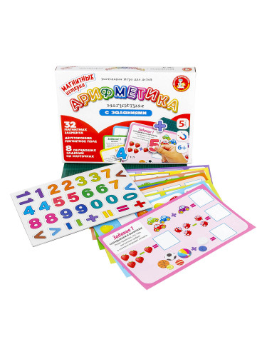 Развивающая игра Десятое королевство Магнитные истории. Арифметика / 4027