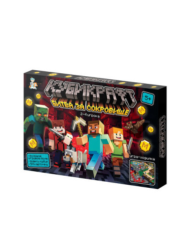Настольная игра Десятое королевство Кубикрафт. Битва за сокровища / 05770